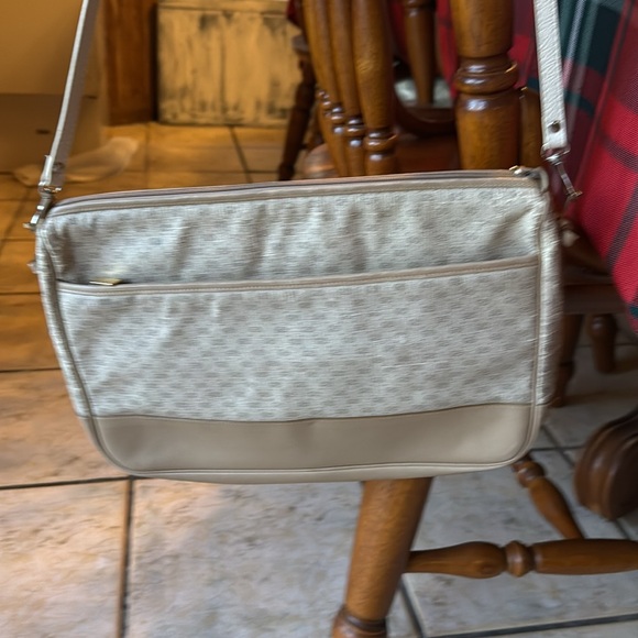 Vintage Gucci PVC Leather Shoulder cross body beige style #K0634 - Picture 2 of 4